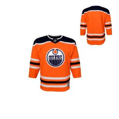 NHL, original, dres, PREMIER, HOME, TEAM, JERSEY, EDMONTON, OILERS, junior